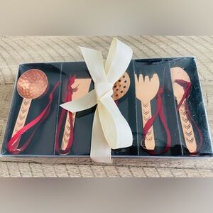 Mini Kitchen Ornaments Copper Look in Box from Germany